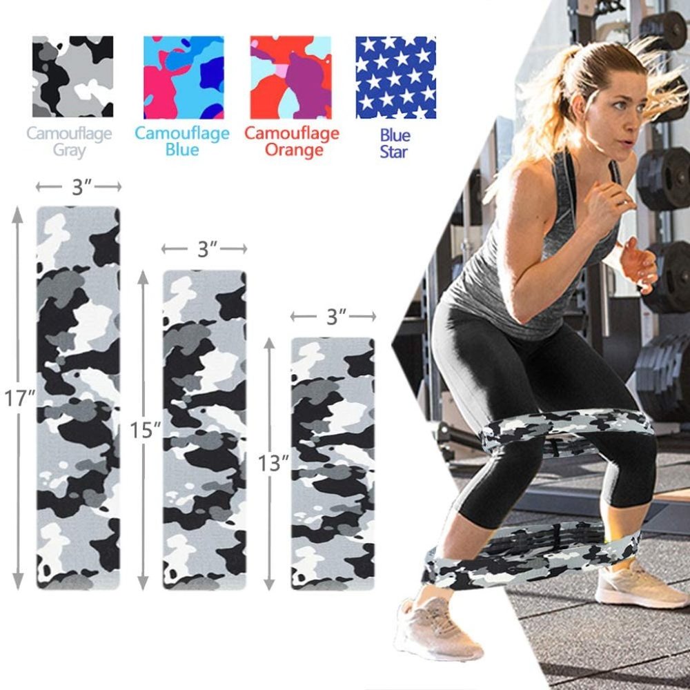 3-Pack Fitness Booty Bands - Picture 8 of 14